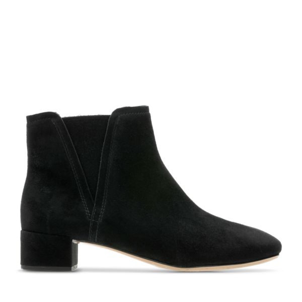 Clarks Womens Orabella Ruby Ankle Boots Black | UK-6541093